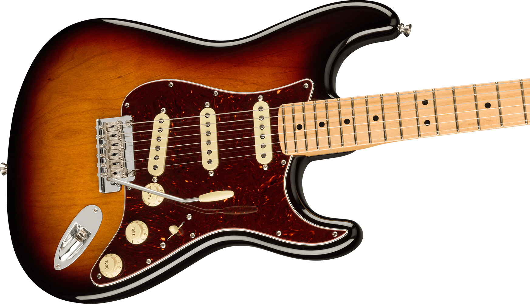 Fender American Professional II- rolled fretboard edges