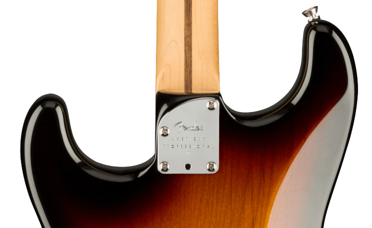 Fender American Professional II - sculpted neck heel and "Super-Natural" satin neck finish. 