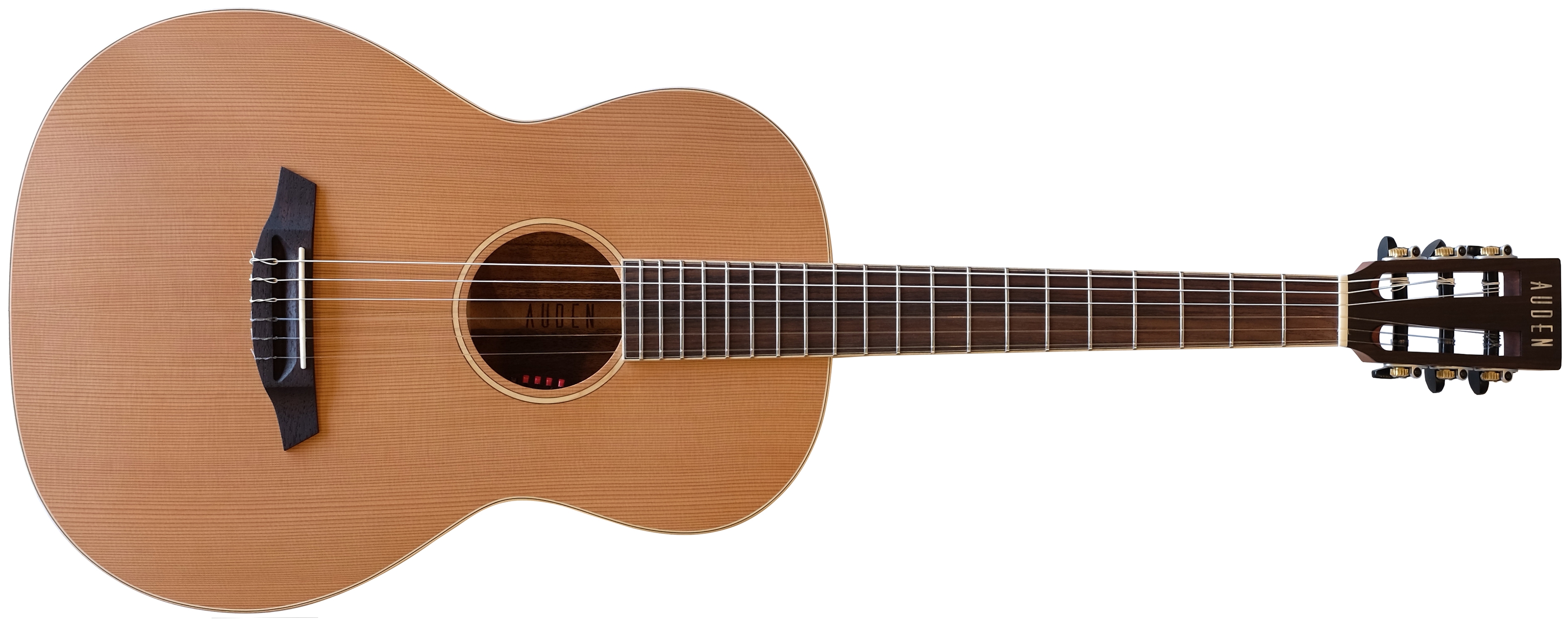 Auden York Nylon String Electro Acoustic Mahogany Guitar