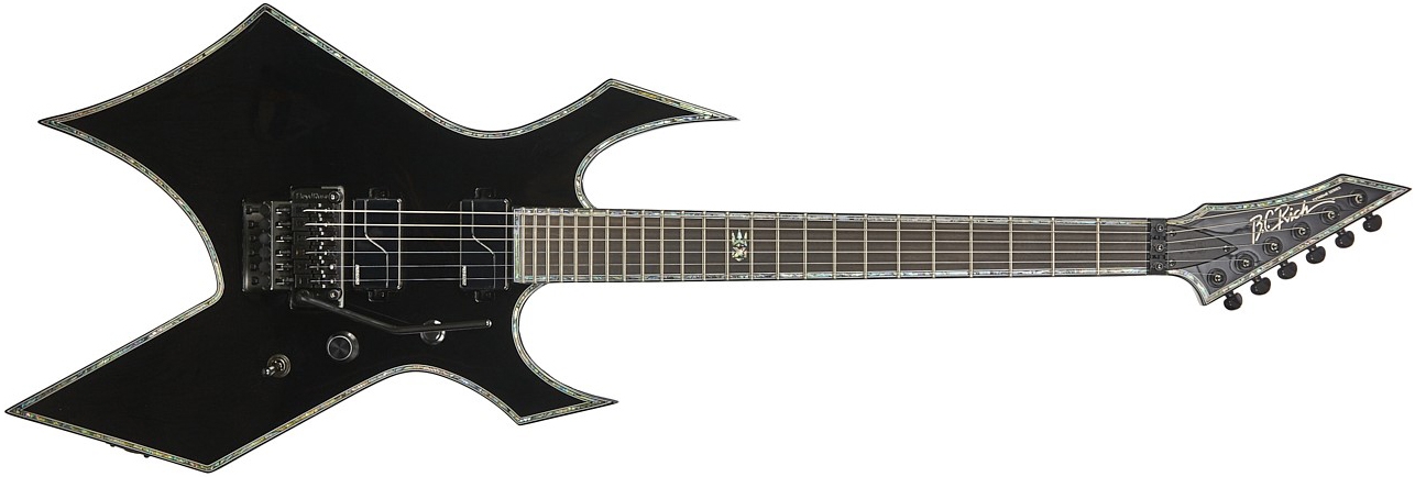 BC Rich Warlock Extreme with Floyd Rose Black Onyx