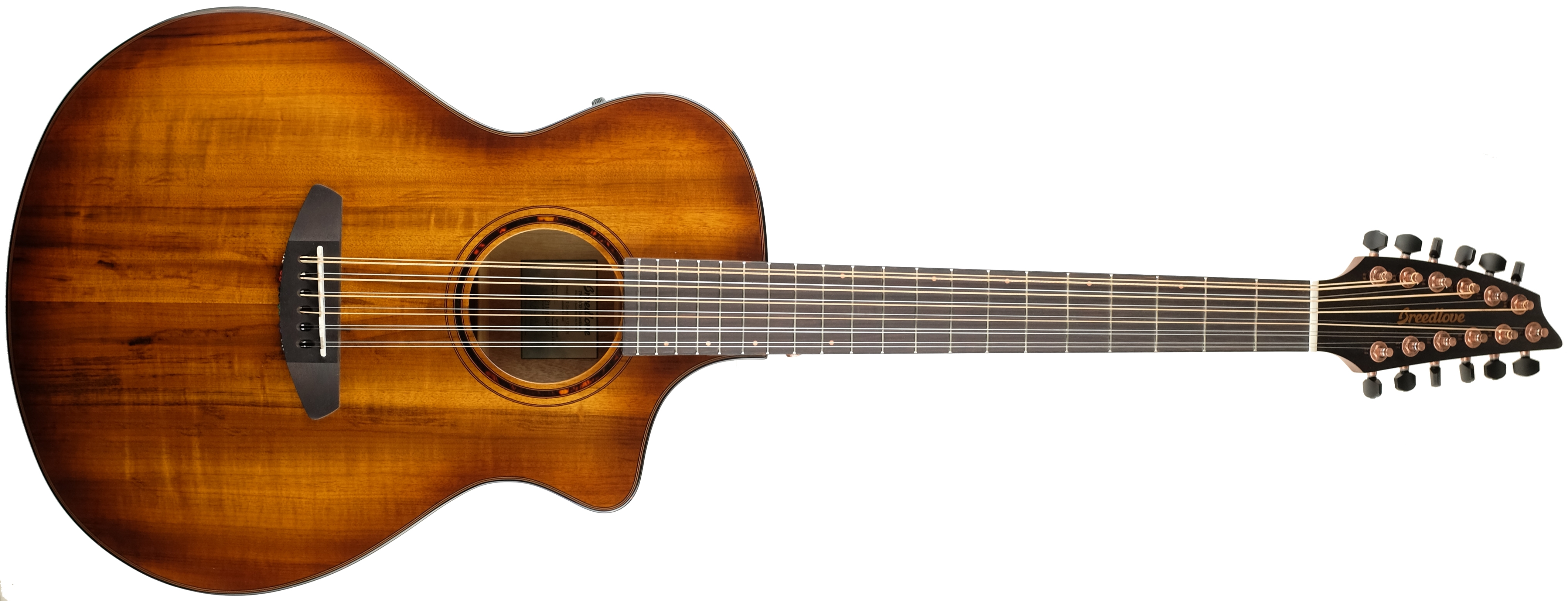 Breedlove Pursuit Exotic S Concert Amber 12 String CE Myrtlewood
