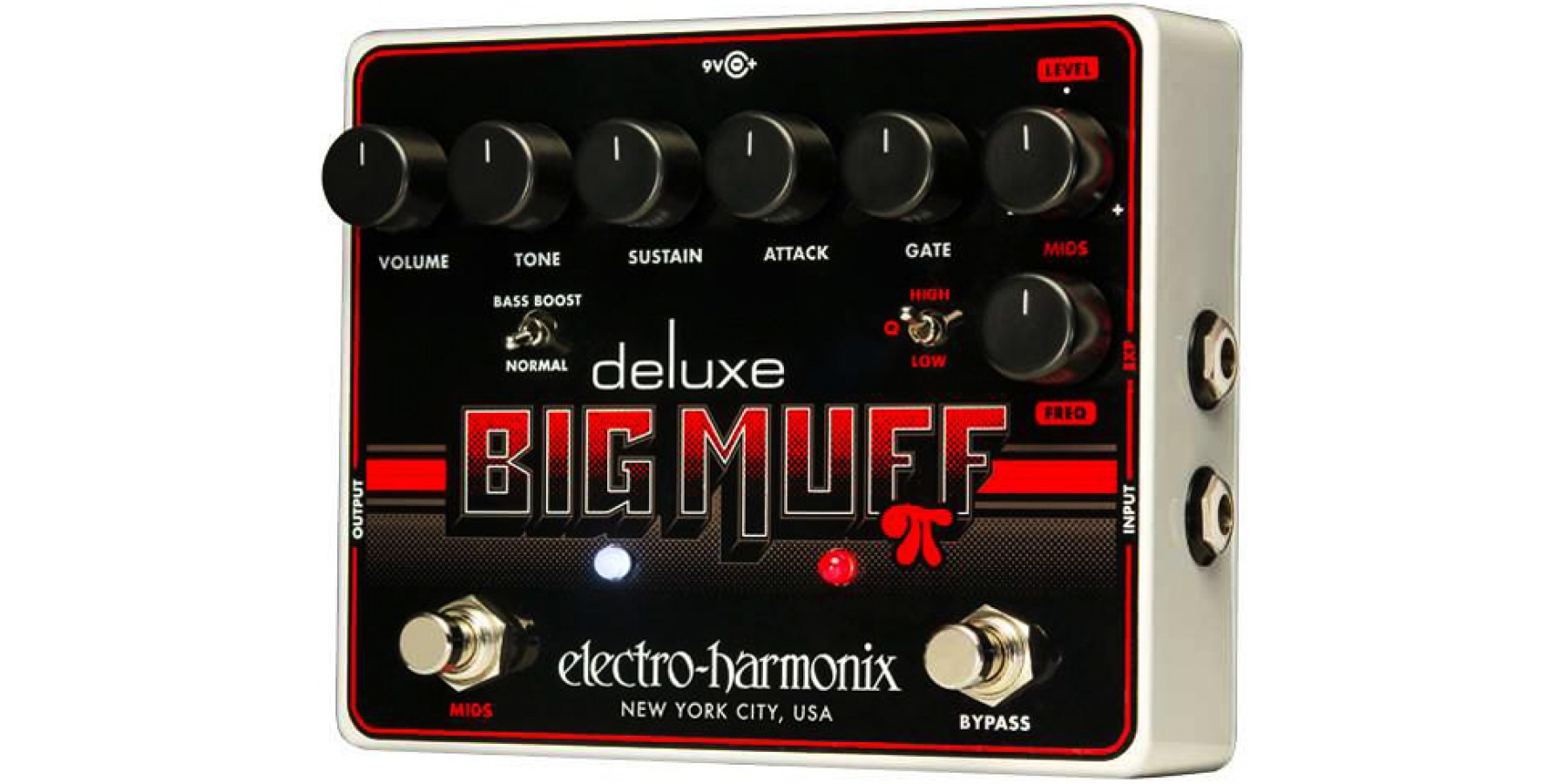 Electro Harmonix Deluxe Big Muff Pi Fuzz Pedal UK Merchant City Music Glasgow Guitar.co.uk