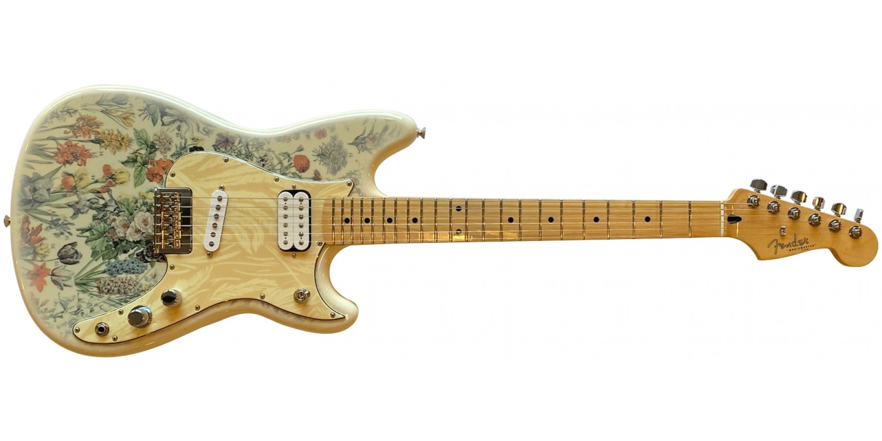 fender shawn mendes musicmaster floral