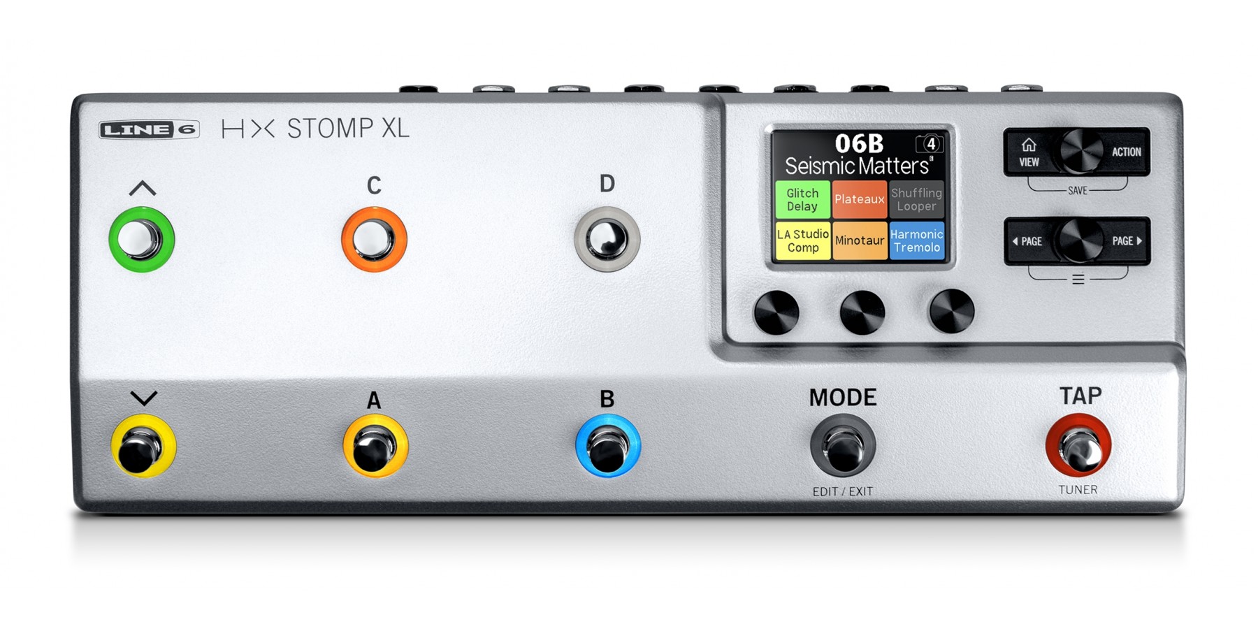Line 6 HX Stomp XL Special Edition Silver Guitar.co.uk