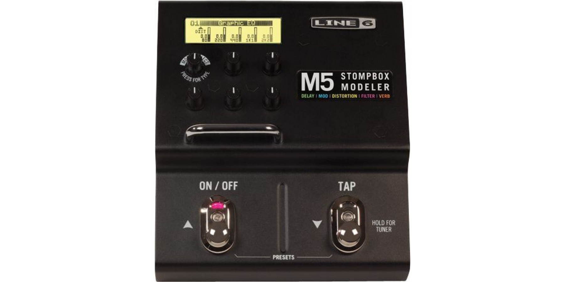 Line 6 M5 Stompbox Modeler - Electric Guitar Multi Effects - Merchant