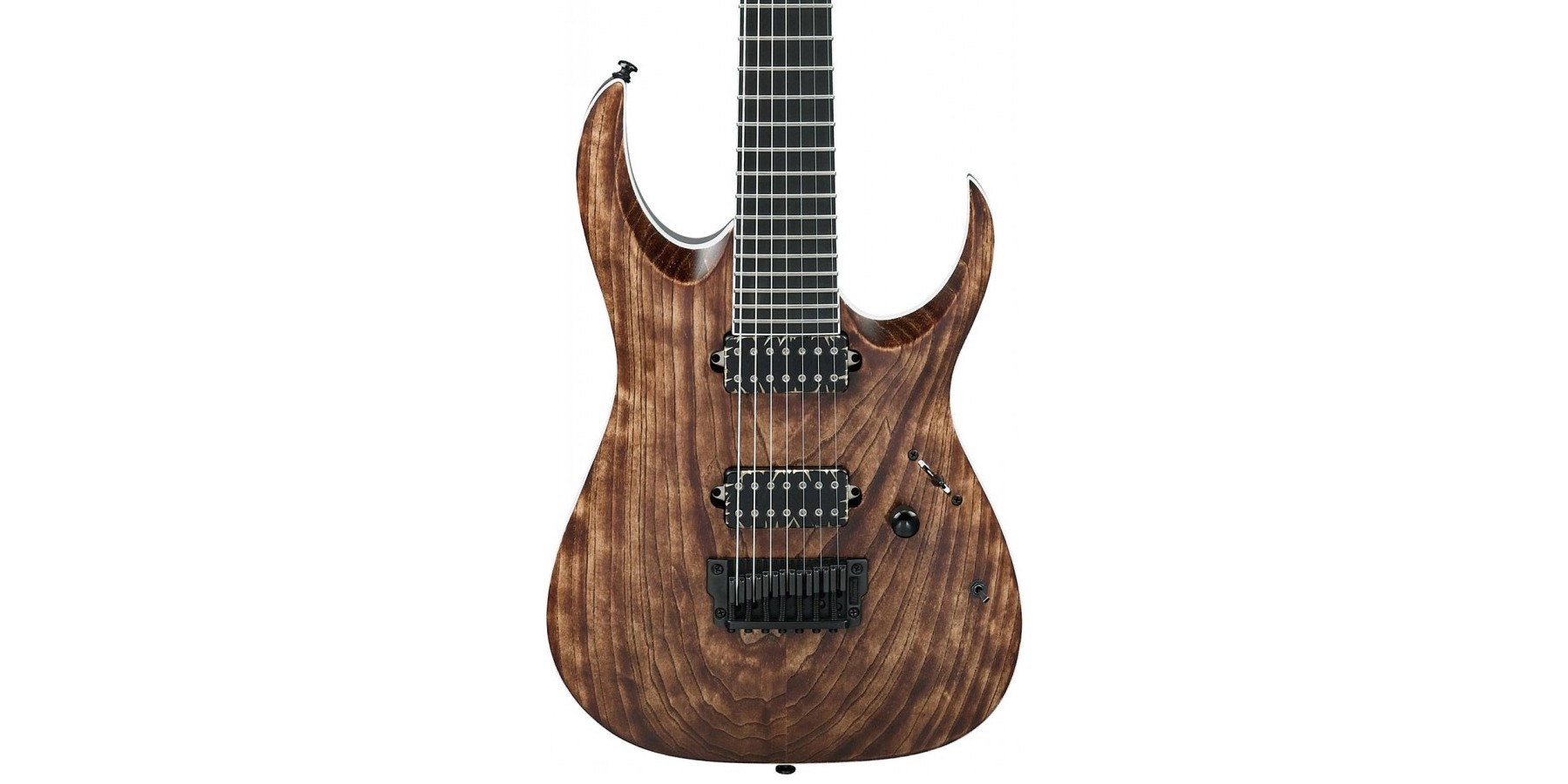 Ibanez RGAIX7U-ABS Antique Brown Stained Iron Label 7 String - Guitar.co.uk