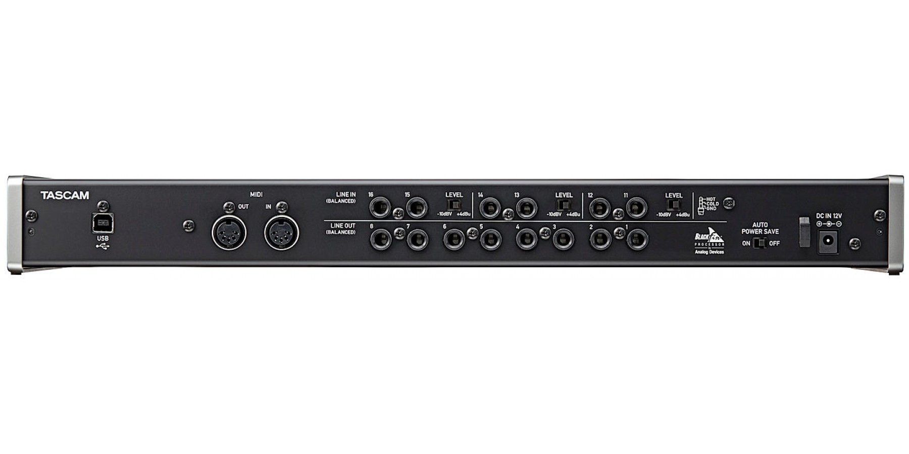 TASCAM US-16x08 USB Audio/Midi interface - Guitar.co.uk