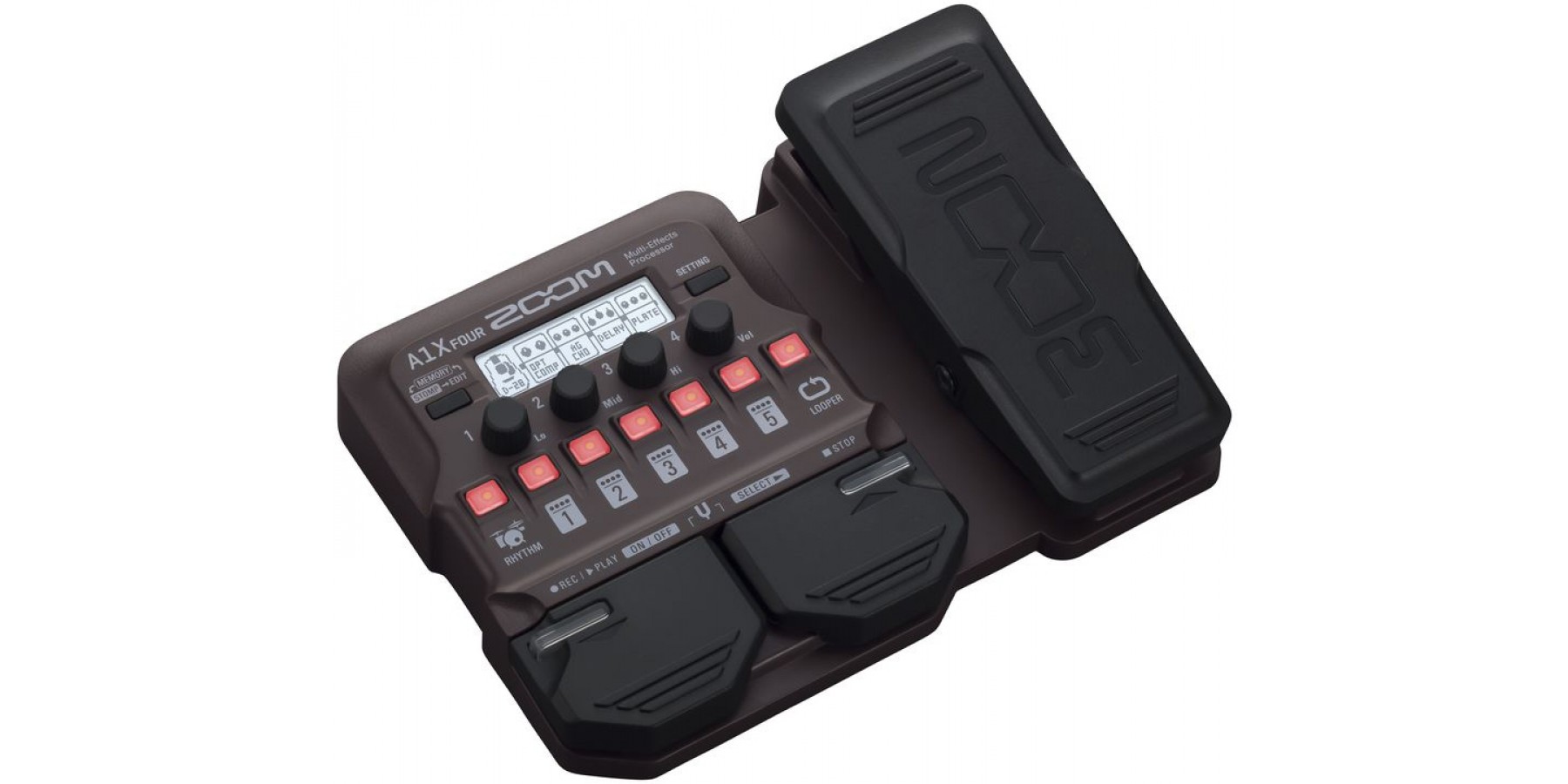 Zoom A1X Four Acoustic Guitar MultiEffects Pedal Guitar.co.uk