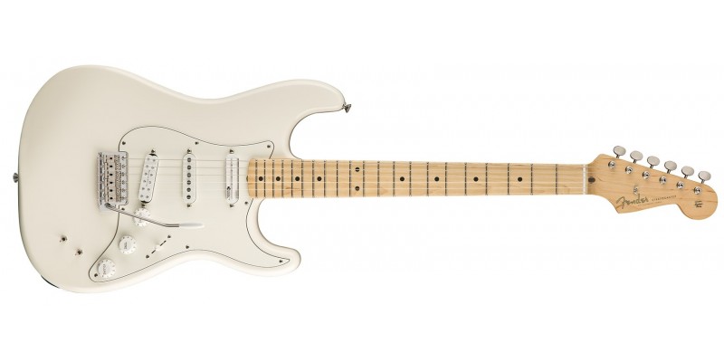 Fender EOB Sustainer Stratocaster Olympic White