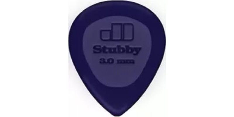 Dunlop Stubby Plectrum 3mm