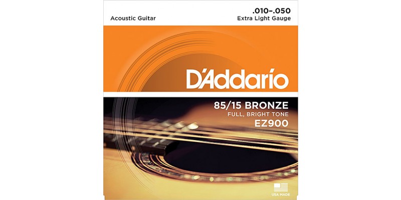 D'Addario EZ900 85/15 Bronze Acoustic Strings