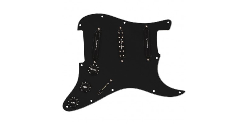 Seymour Duncan Dave Murray Loaded Pickguard For Stratocaster Black