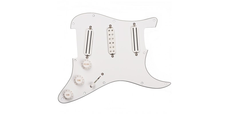 Seymour Duncan Dave Murray Loaded Pickguard For Stratocaster White