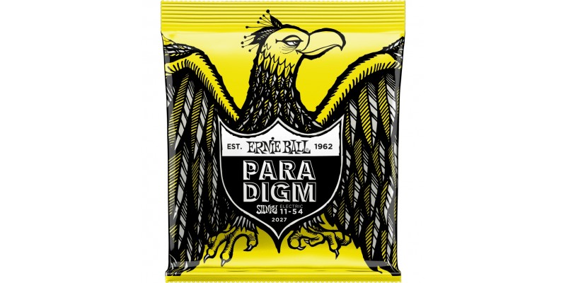 2027 Ernie Ball Paradigm Beefy Slinky Electric Guitar Strings 11-54 Gauge Front