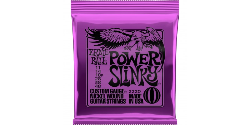 2220 Ernie Ball Power Slinky Guitar Strings