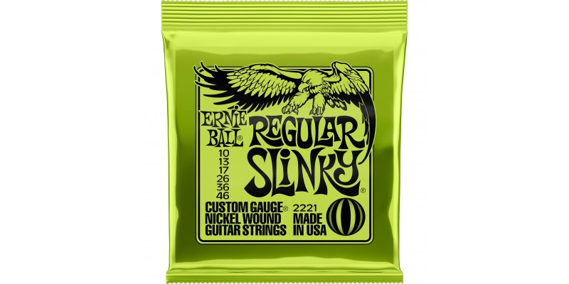 2221 Ernie Ball Regular Slinky Guitar Strings