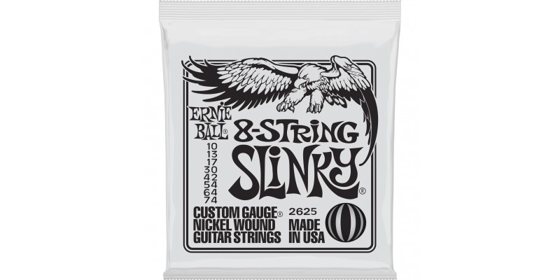 Ernie Ball 8 String Slinky Nickel Strings Merchant City Music