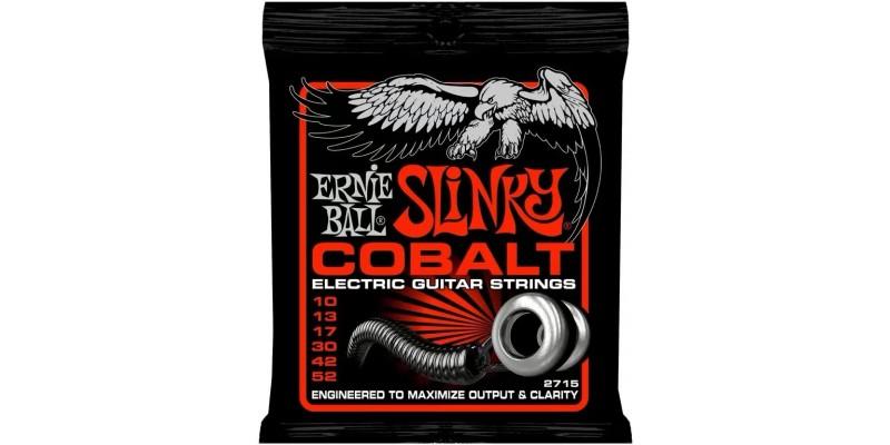 Ernie Ball Cobalt Skinny Top Heavy Bottom Slinky 10-52