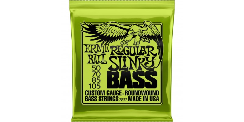 2832 Ernie Ball Regular Slinky Bass Strings Nickel Wound 50-105
