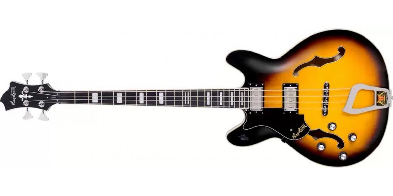 Hagstrom Viking Bass Left-Handed Tobacco Sunburst