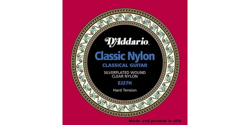 D'Addario EJ27H Student Nylon, Hard Tension Strings