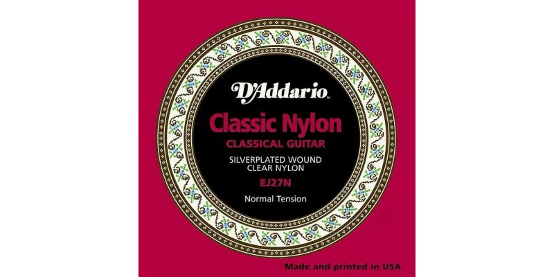 D'Addario EJ27N Student Nylon, Normal Tension Strings