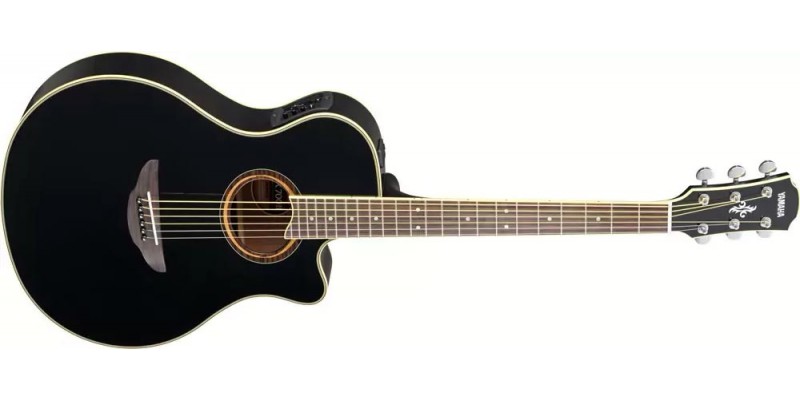 Yamaha APX700II Black Electro Acoustic Guitar
