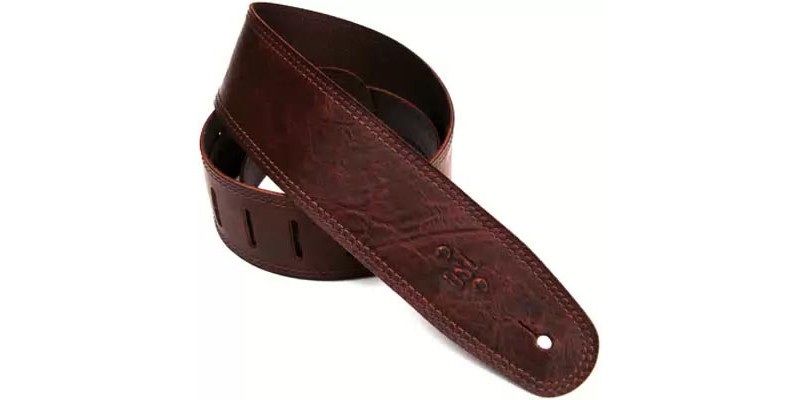 DSL GMD25-BROWN Distressed Guitar Strap