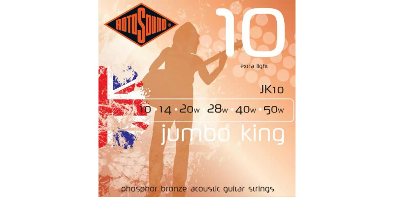 Rotosound JK10 Jumbo King 10-50
