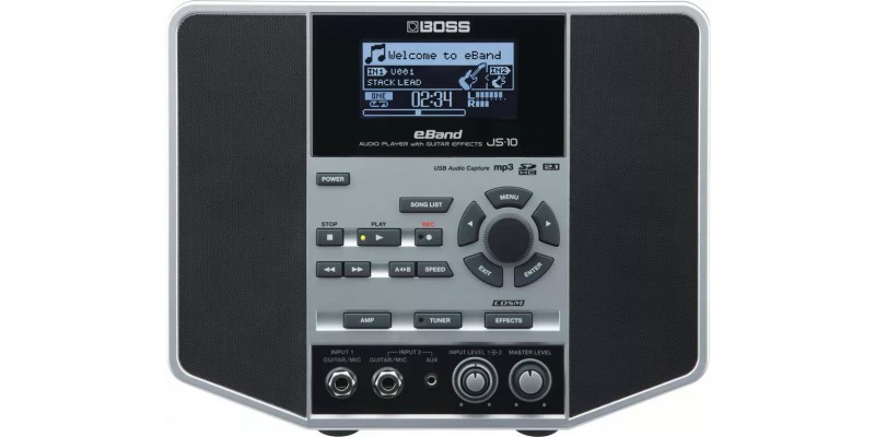 BOSS eBand JS-10 Audio Player with Guitar Effects