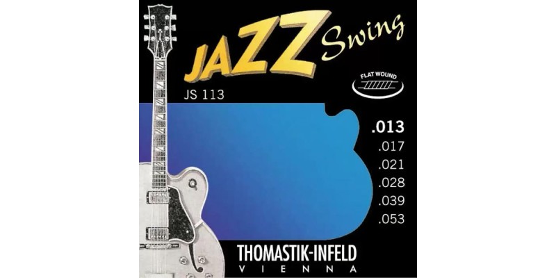 Thomastik-Infeld JS113 Medium Flatwound Jazz Swing Strings