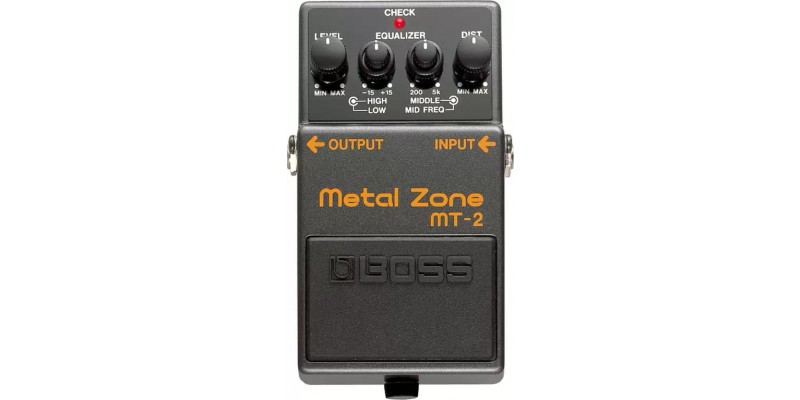 BOSS MT-2 Metal Zone Guitar Effects Pedal