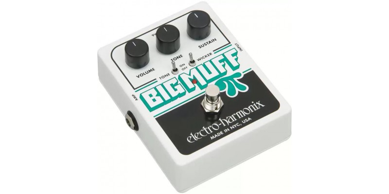 Electro-Harmonix Big Muff Pi With Tone Wicker Fuzz Pedal