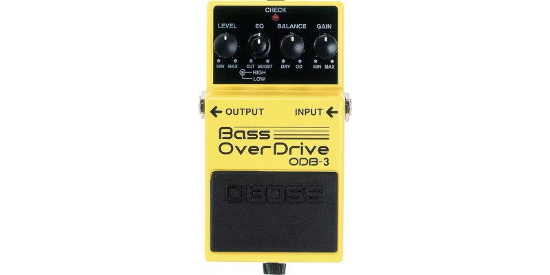 BOSS ODB-3 Bass Overdrive Effects Pedal