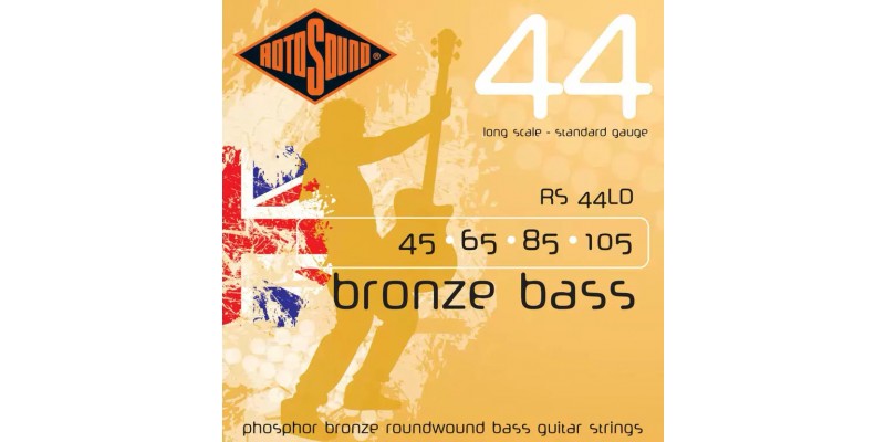 Rotosound RS44LD Bronze Acoustic Bass Strings 45-105