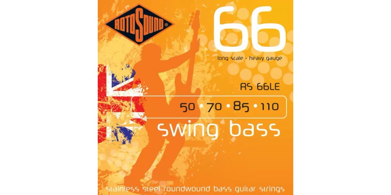 Rotosound RS66LE Swing Bass 66 4 String Set 50-110