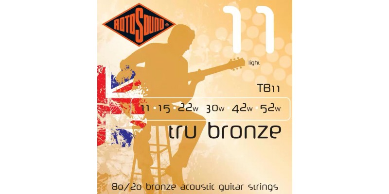 Rotosound TB11 Tru Bronze 11-52