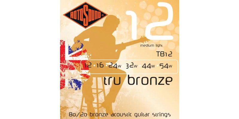 Rotosound TB12 Tru Bronze 12-54