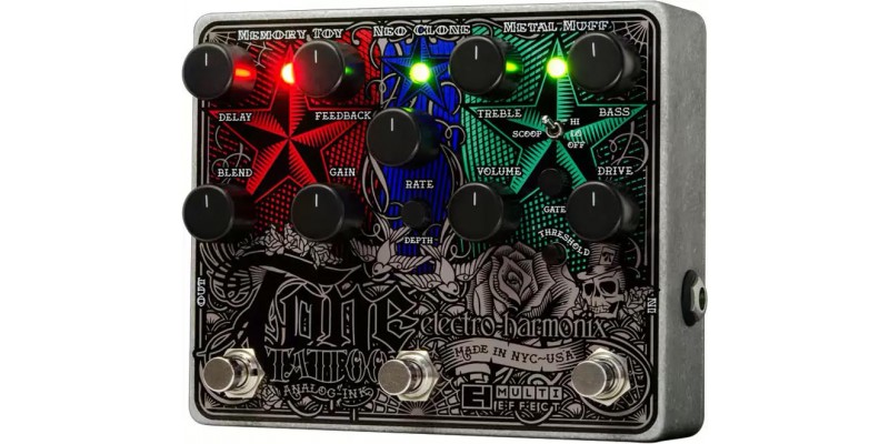 Electro-Harmonix Tone Tattoo Multi Effects Pedal