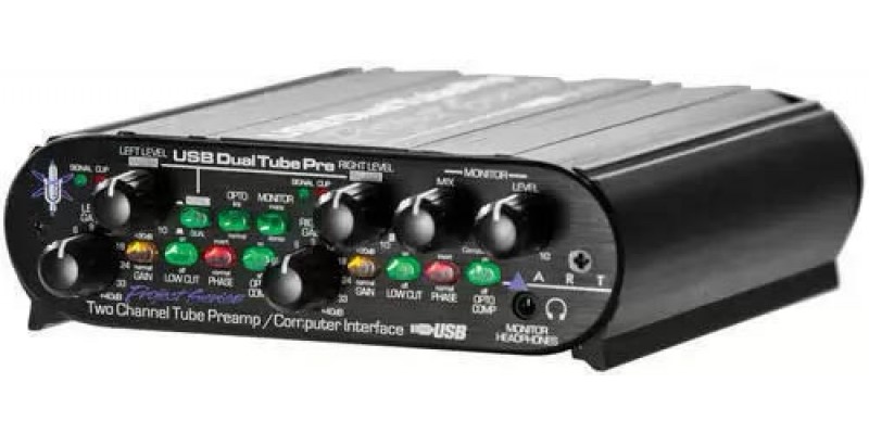 ART USB Dual Tube Pre - Two Channel USB Tube Preamp