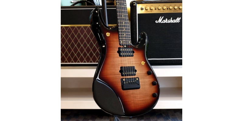 Music Man JP6 20th Anniversary Honey Butter Burst - Guitar.co.uk