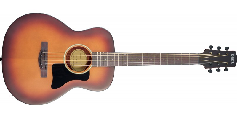 Adam Black O-3T Vintage Sunburst Travel Acoustic Guitar