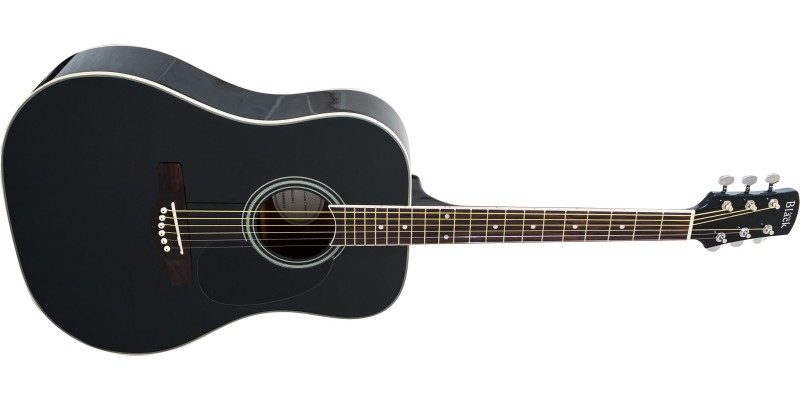 Adam Black S2 Trans Black Acoustic Guitar Guitar