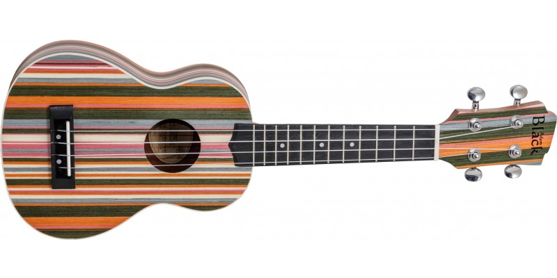 Adam-Black-Soprano-Ukulele-Rainbow-Front