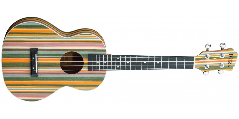 Adam Black ABUKT130 Tenor Ukulele Rainbow Front
