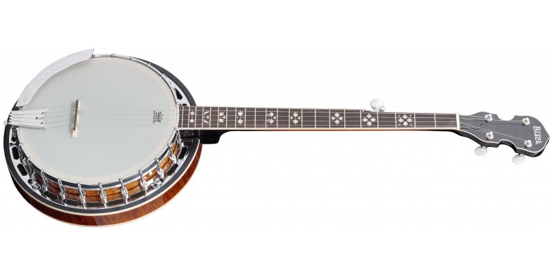 Adam Black BJ-04 Deluxe 5-String Banjo Vintage Sunburst Front