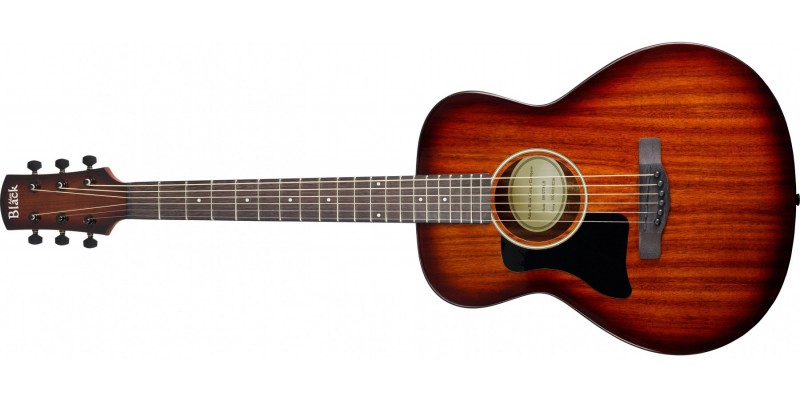 Adam Black O-2T Koa Left Handed Travel Guitar