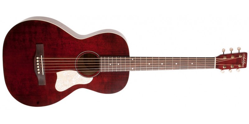 Art and top lutherie parlour guitar