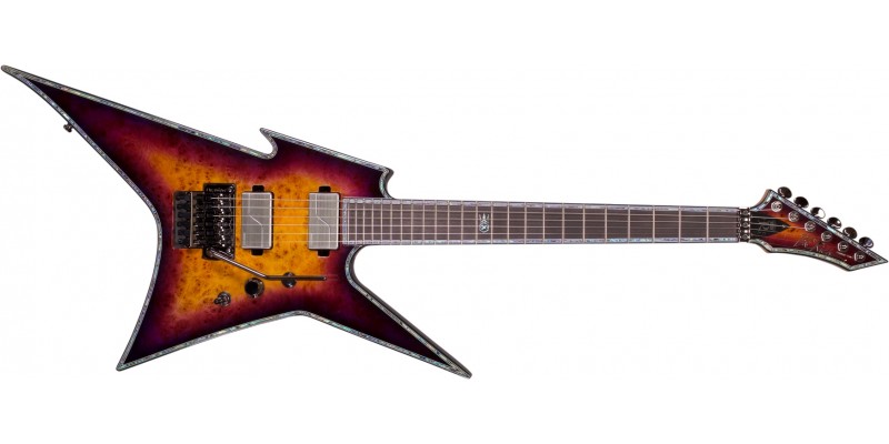 BC Rich Ironbird Extreme Exotic with Floyd Rose Purple Haze