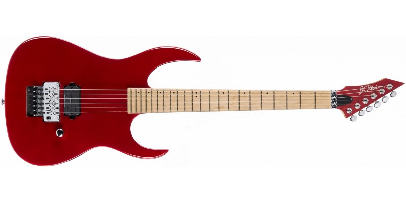 BC Rich Gunslinger Prophecy II with Floyd Rose Candy Apple Red Front